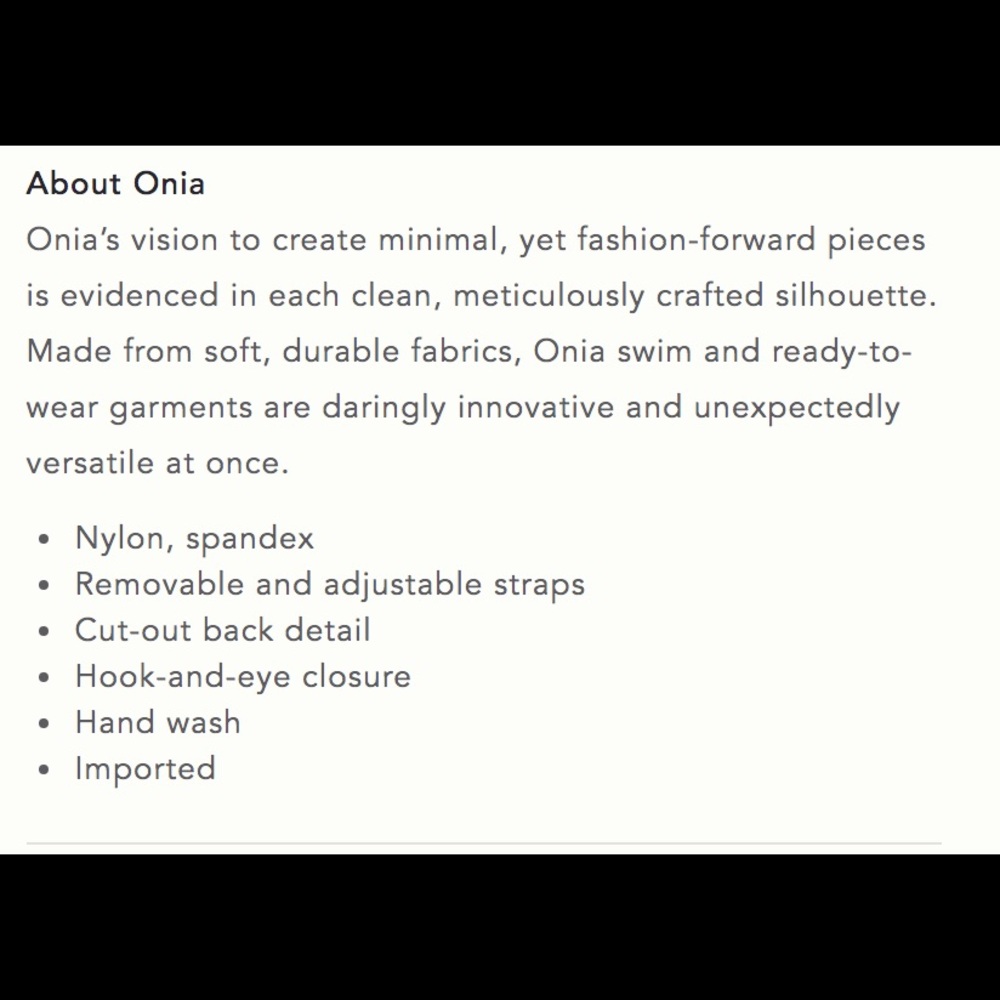 ONIA Rumi Cut-Out One-Piece Swimsuit - Picture 7 of 8
